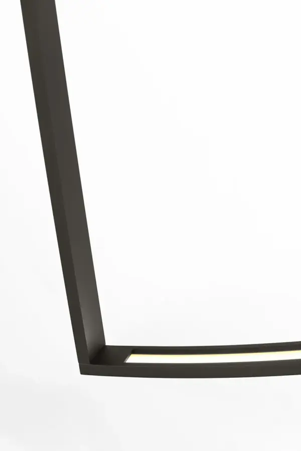 Baku 61" Chandelier in Nightshade Black - Image 4