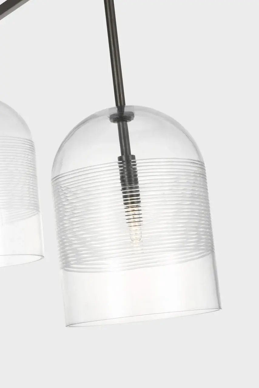 Sophisticated Statement Piece with Artisanal Glass and Solid Brass - Image 2