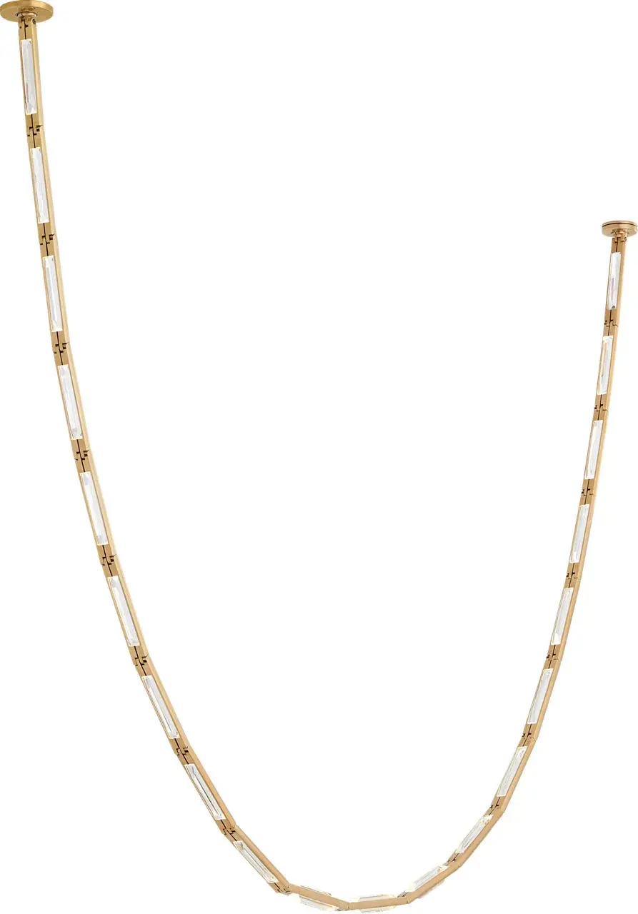 Catena 103 Chandelier in Hand-Rubbed Antique Brass - Image 1