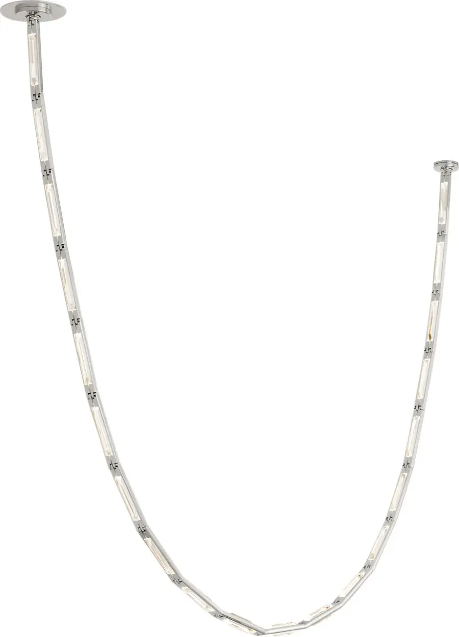 Catena 103 Chandelier in Polished Nickel - Image 2
