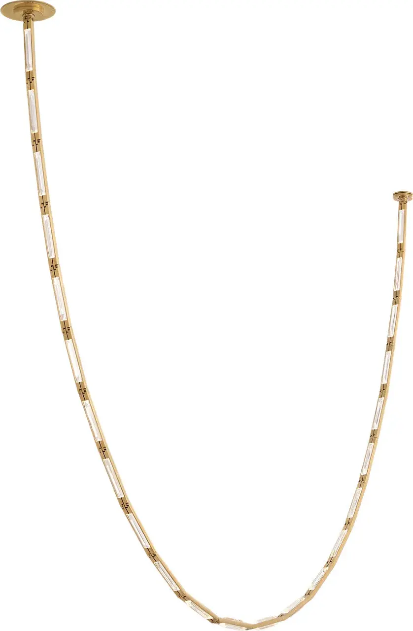 Catena 118 Chandelier in Hand-Rubbed Antique Brass - Image 2