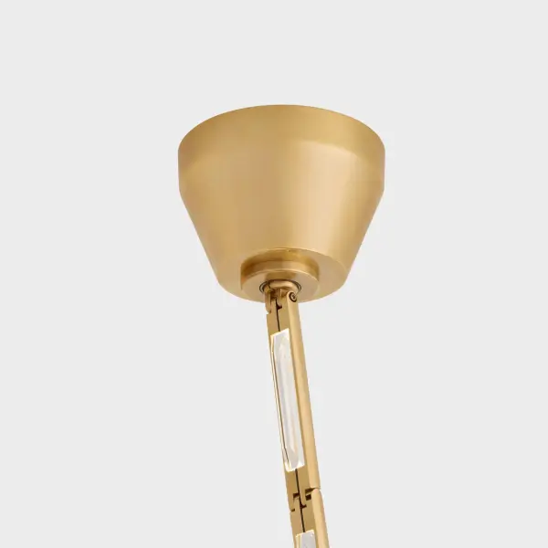 Catena 118 Chandelier in Hand-Rubbed Antique Brass - Image 8