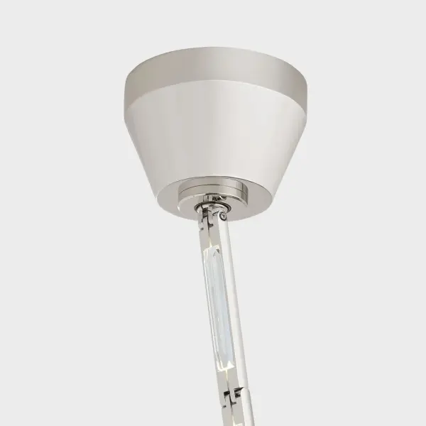 Catena 118 Chandelier in Polished Nickel - Image 4