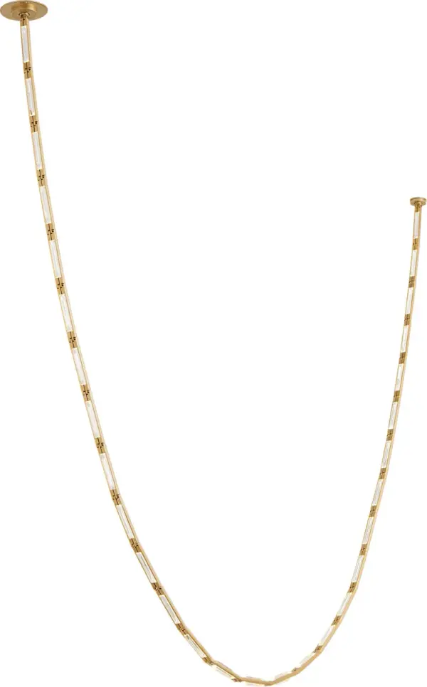 The Catena 149 is an oversized chandelier that commands attention in grand spaces. Its hand-rubbed antique brass finish delivers warmth and sophistication, while the 2700K LED provides inviting ambient light. - alternate view