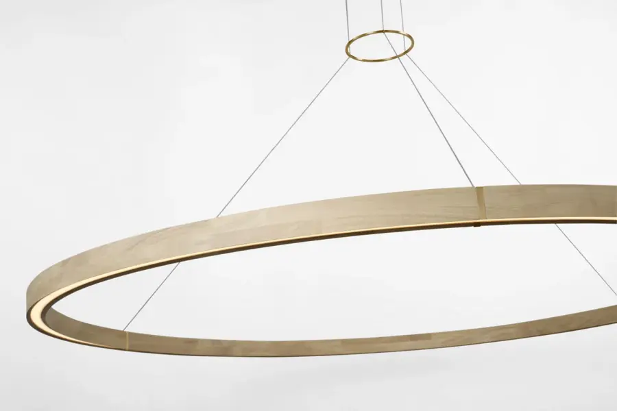 Ashok 65" Chandelier in Hand-Rubbed Antique Brass - Image 5
