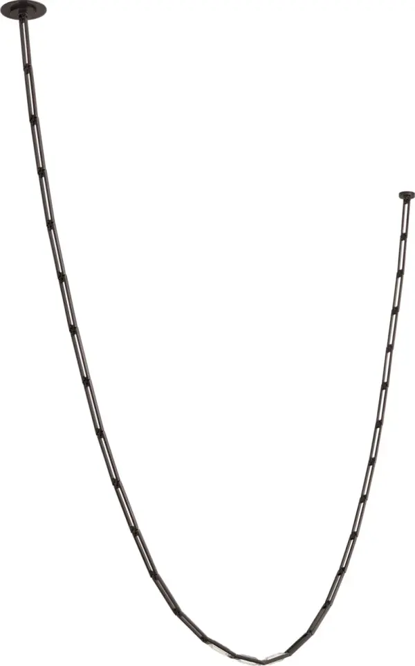 The Catena 149 Link Chandelier is a dramatic, architectural lighting fixture featuring 149 precision-engineered metal links that create a cascading sculptural form. Its modular design allows for customization while maintaining structural integrity.