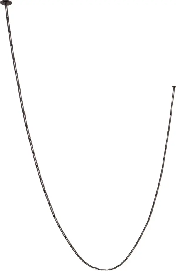 The Catena 241 is a dramatic, architecturally-inspired chandelier featuring 241 precision-engineered metal links that create a sculptural focal point. Its modular design and substantial scale make it ideal for grand spaces.