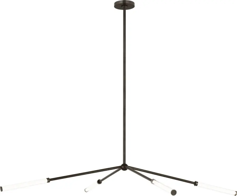 Poza 64" Chandelier in Bronze - Image 1