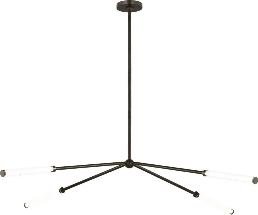 Poza 64" Chandelier in Bronze - Image 4