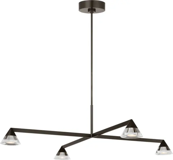 Midrand Crystal 37" Chandelier - Image 1