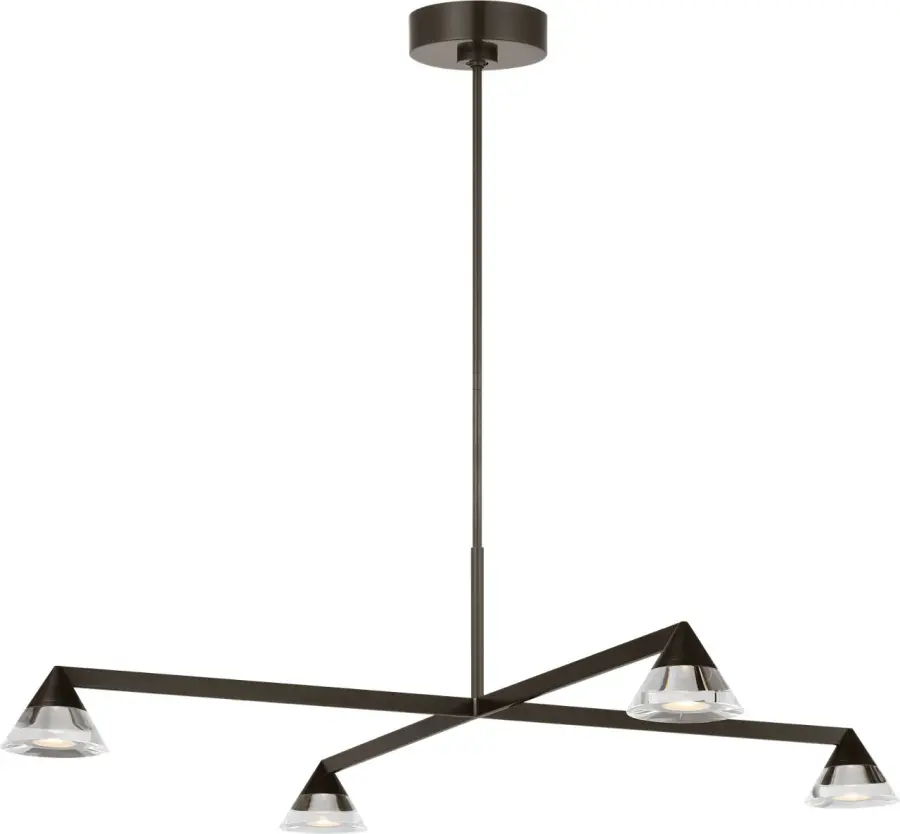 Midrand Crystal 37" Chandelier - Image 1