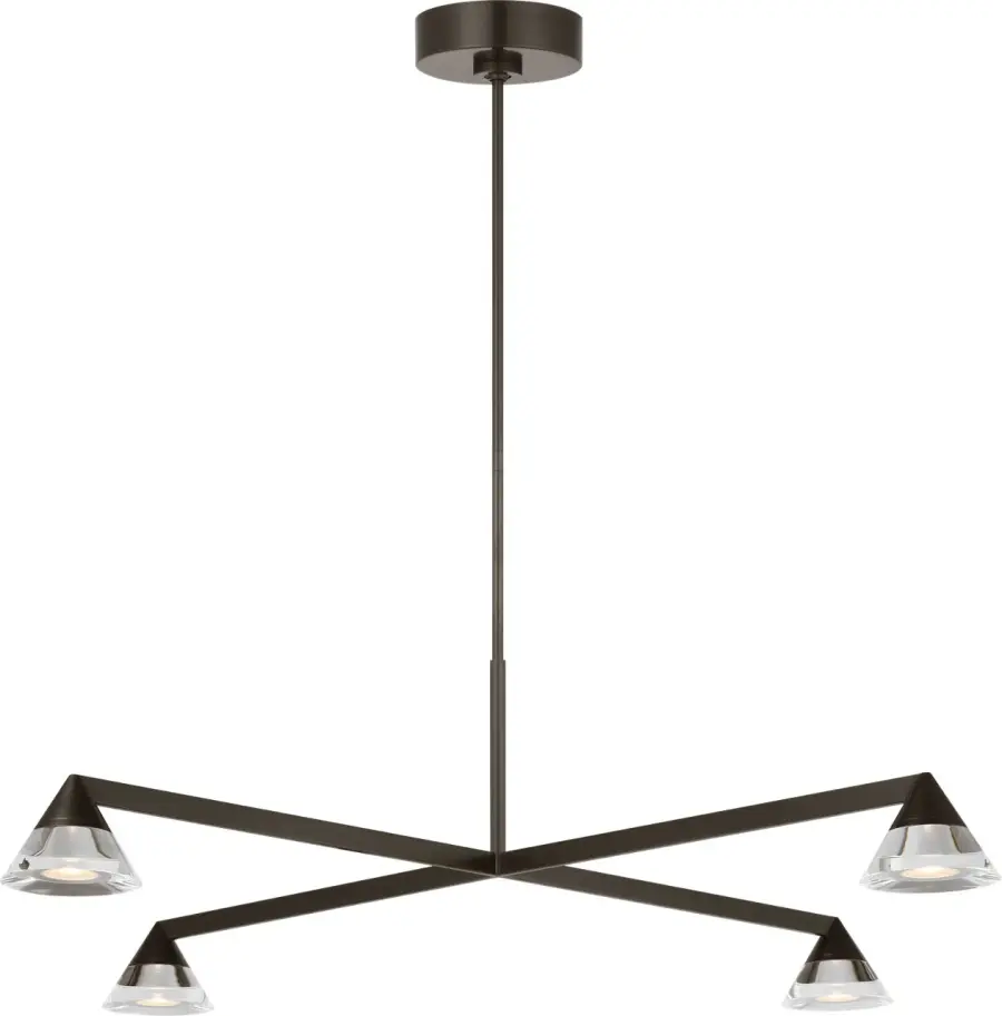 Midrand Crystal 37" Chandelier - Image 3