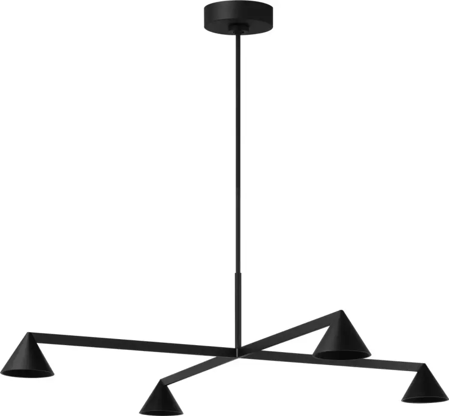 Midrand 37" Chandelier in Nightshade Black - Image 3
