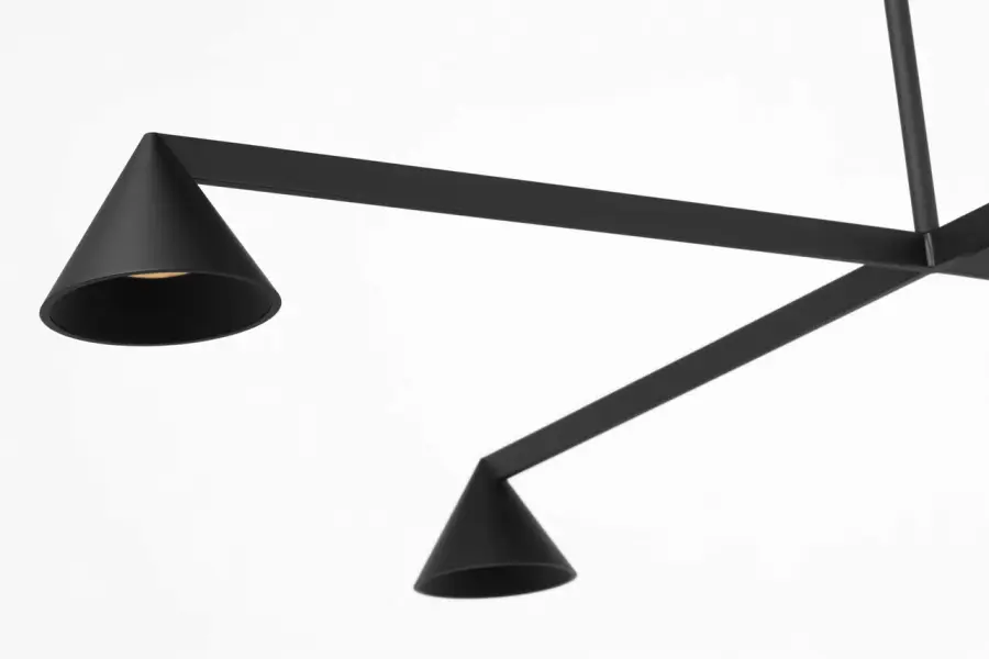 Midrand 37" Chandelier in Nightshade Black - Image 4