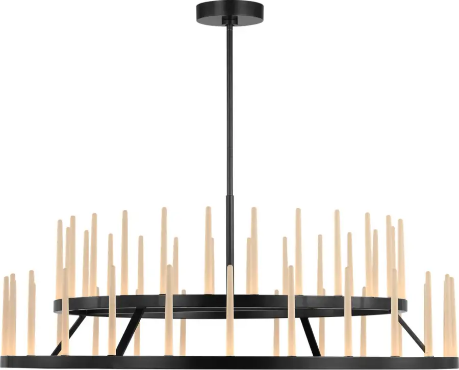 Sagrada 49" Two-Tier Chandelier in Bronze - Image 2