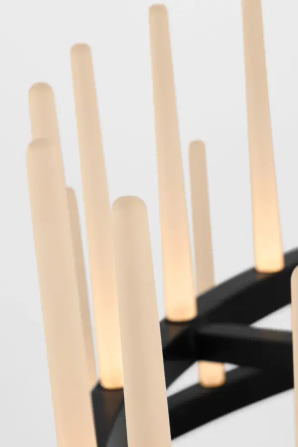 Sagrada 49" Two-Tier Chandelier in Bronze - Image 4