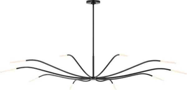Lajos 67" Chandelier in Bronze - Image 3
