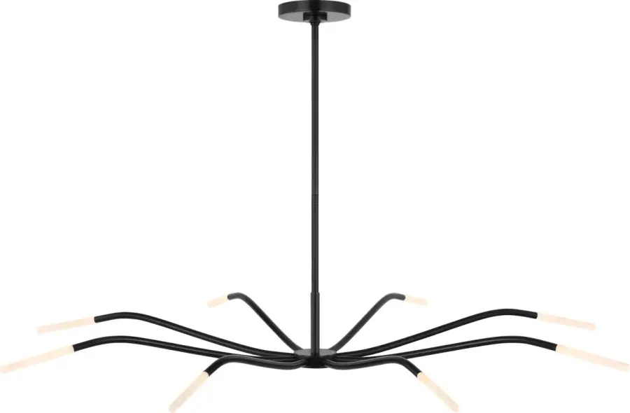 Lajos 50" Chandelier in Bronze - Image 3