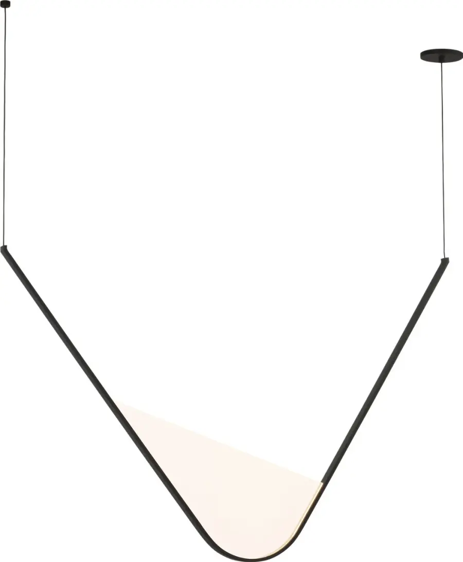 Striking 48-Inch Linear Chandelier with Bold Contemporary Presence - Image 1