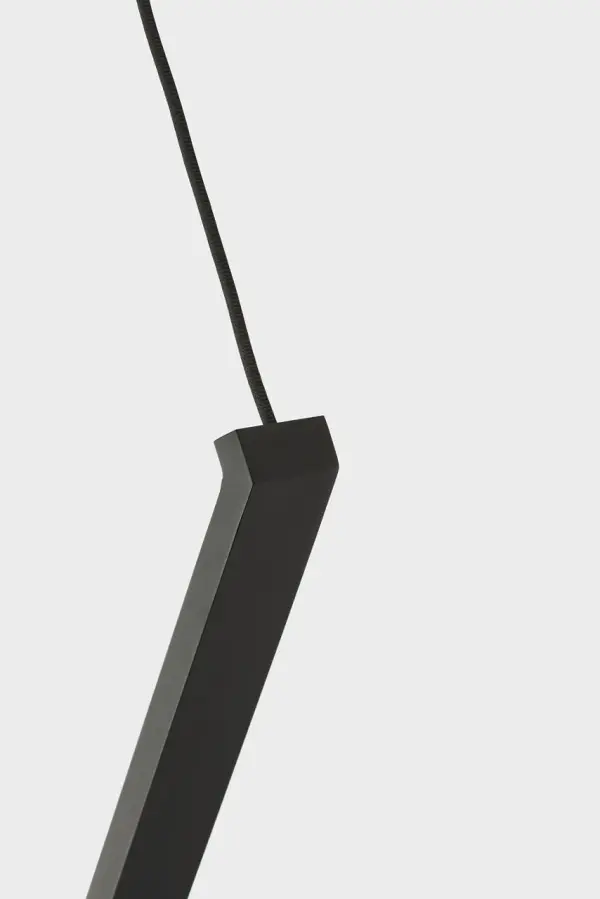 Mizu 56" Chandelier in Nightshade Black - Image 4