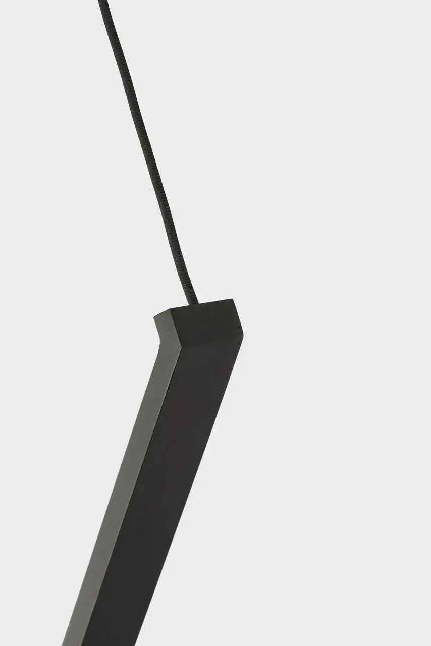 Mizu 56" Chandelier in Nightshade Black - Image 4