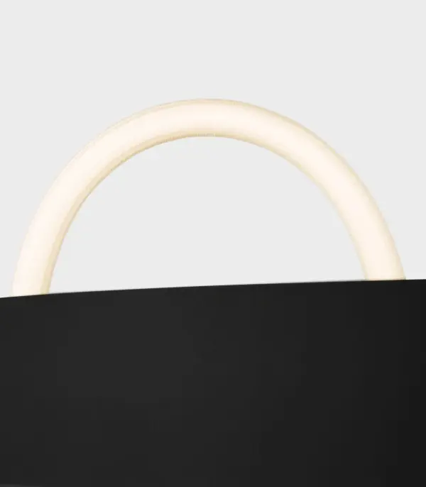 The Uneri 28" Chandelier combines architectural precision with organic texture through its woven cotton rope design and integrated LED system. Perfect for intimate dining spaces, it delivers continuous warm light in a compact, contemporary form. - alternate view