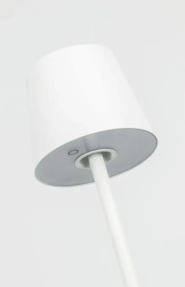 Nevis Medium Rechargeable Floor Lamp in Matte White - Image 4