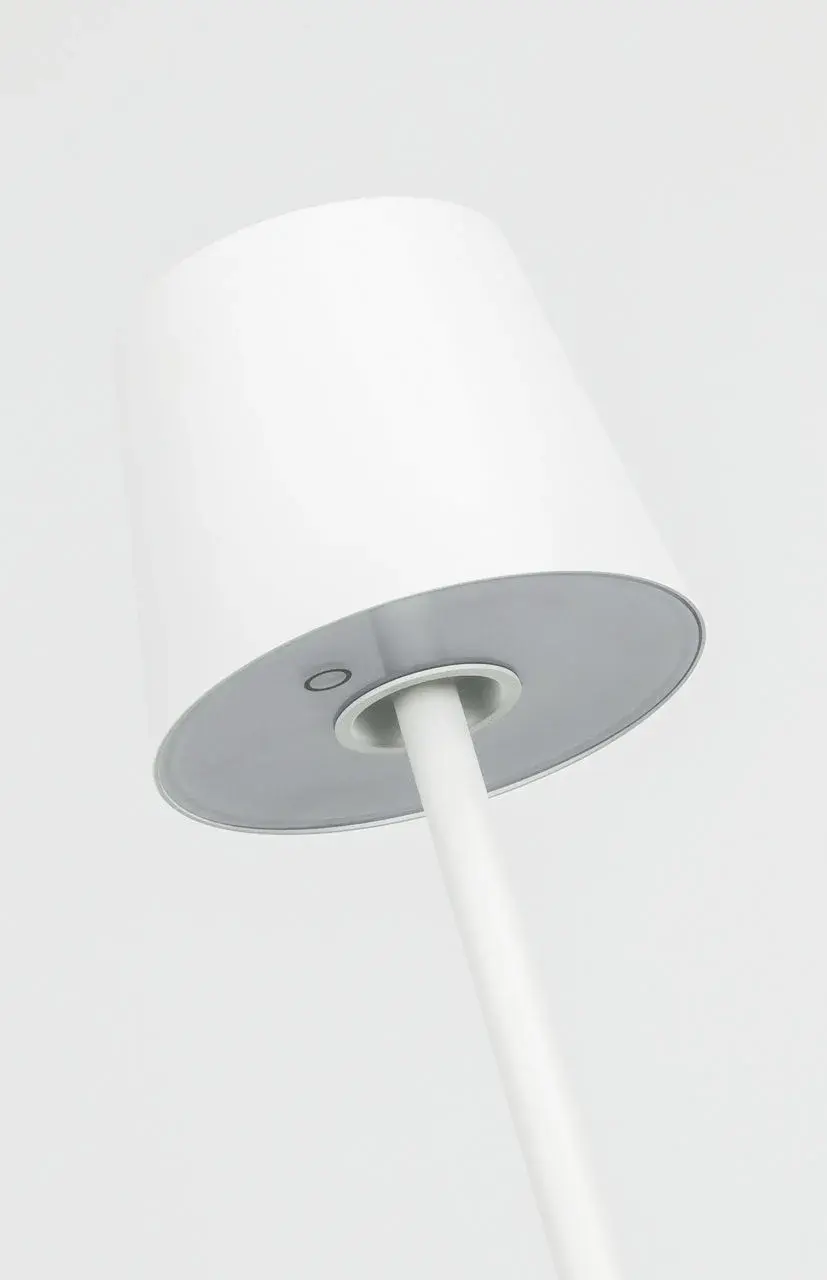 Nevis Medium Rechargeable Floor Lamp in Matte White - Image 4