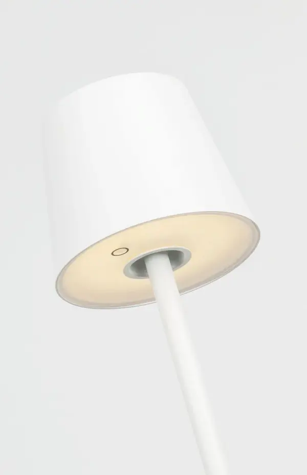 Nevis Medium Rechargeable Floor Lamp in Matte White - Image 6