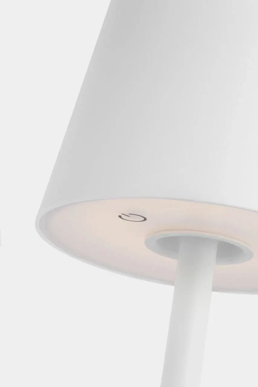Nevis Medium Rechargeable Floor Lamp in Matte White - Image 7