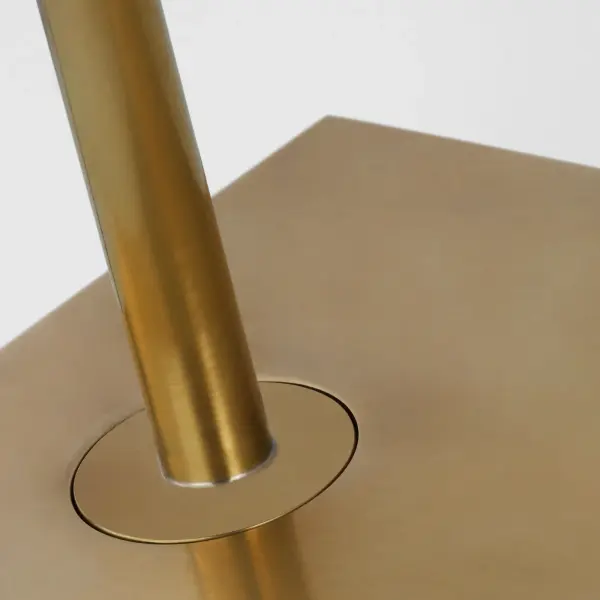 Ponte Small Floor Lamp in Hand-Rubbed Antique Brass - Image 5
