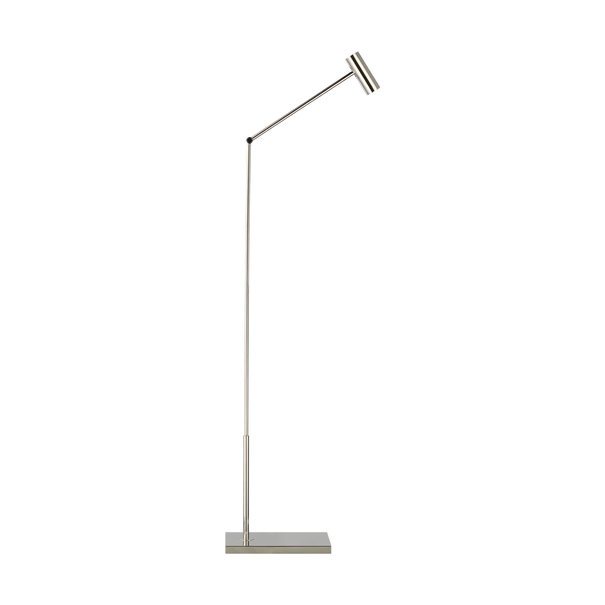 Ponte Small Floor Lamp in Polished Nickel