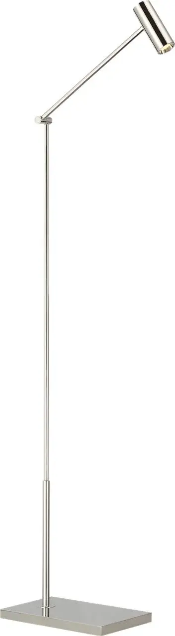 Ponte Small Floor Lamp in Polished Nickel - Image 2