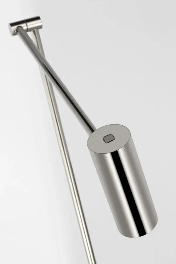 Ponte Small Floor Lamp in Polished Nickel - Image 3