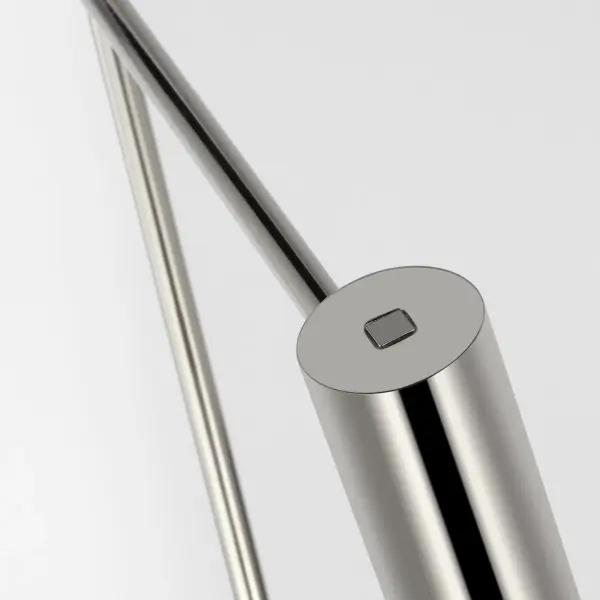 Ponte Small Floor Lamp in Polished Nickel - Image 5