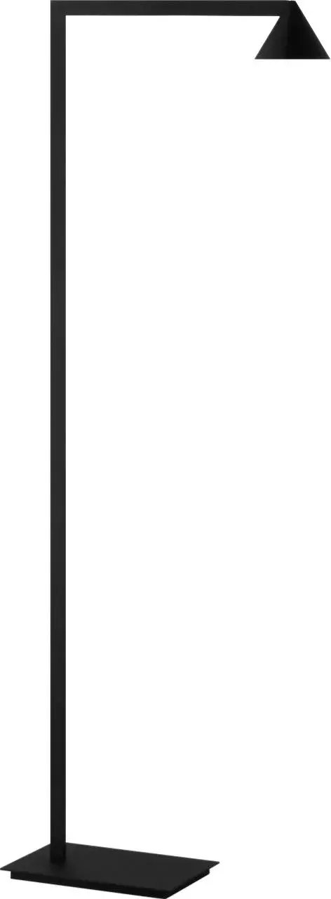 Midrand 42" Floor Lamp in Nightshade Black - Image 1