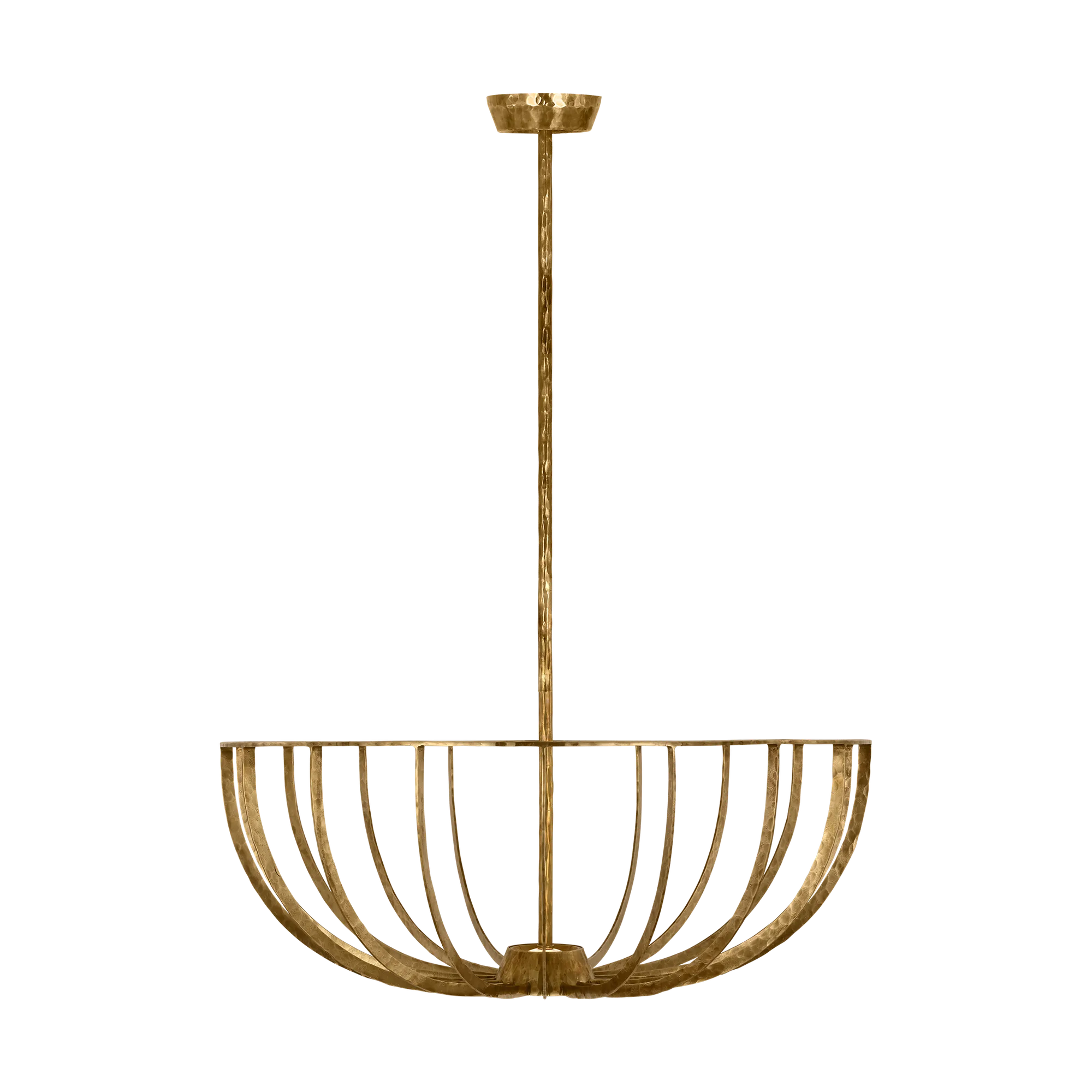 Sanchi X-Large Semi Flush Mount in Polished Antique Brass