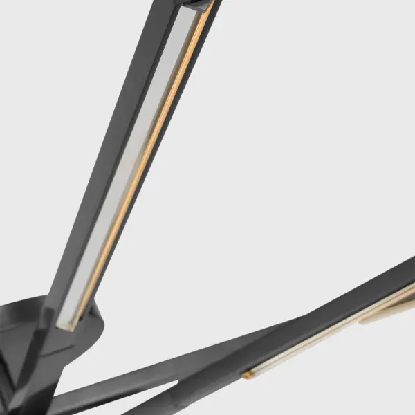 Cityscape X-Grande Flush Mount in Clear Crystal Bronze - Image 5