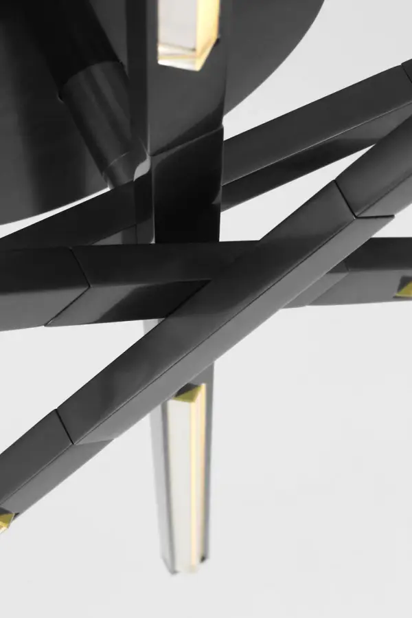 Stunning Crystal Flush Mount Brings Glamour to Low-Ceiling Spaces - Image 3