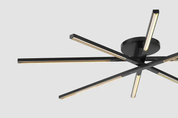 Stunning Crystal Flush Mount Brings Glamour to Low-Ceiling Spaces - Image 4