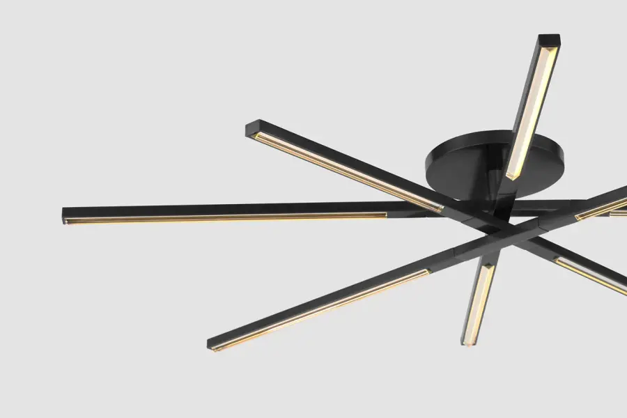 Stunning Crystal Flush Mount Brings Glamour to Low-Ceiling Spaces - Image 4