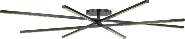 The Cityscape Medium Flush Mount combines contemporary elegance with practical functionality. Clear crystal elements paired with bronze finish create refined ambiance, while 2700K LED provides warm, high-quality light.