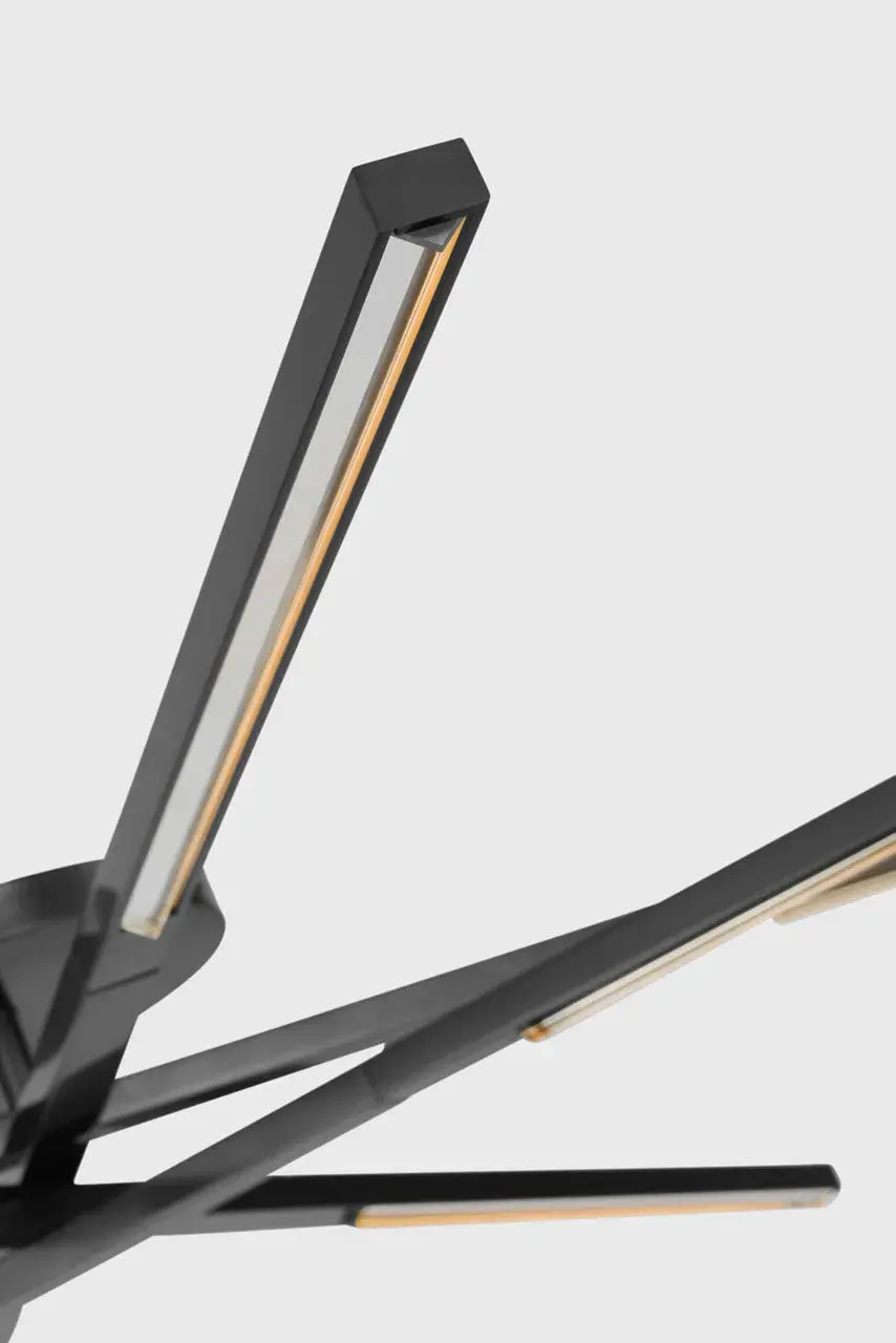 Sophisticated Crystal Flush Mount with Warm LED Illumination - Image 4