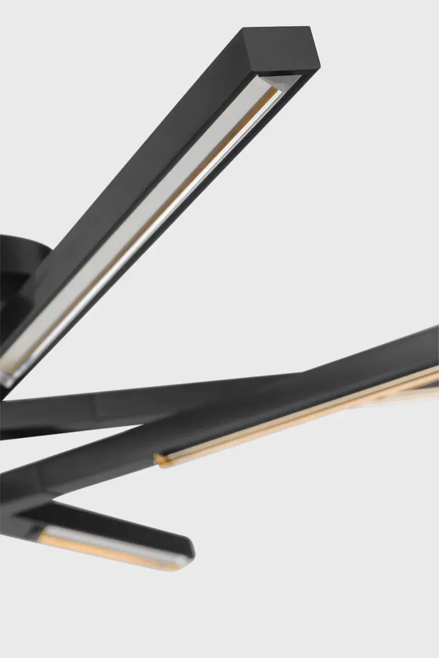 Sophisticated Crystal Flush Mount with Warm LED Illumination - Image 5