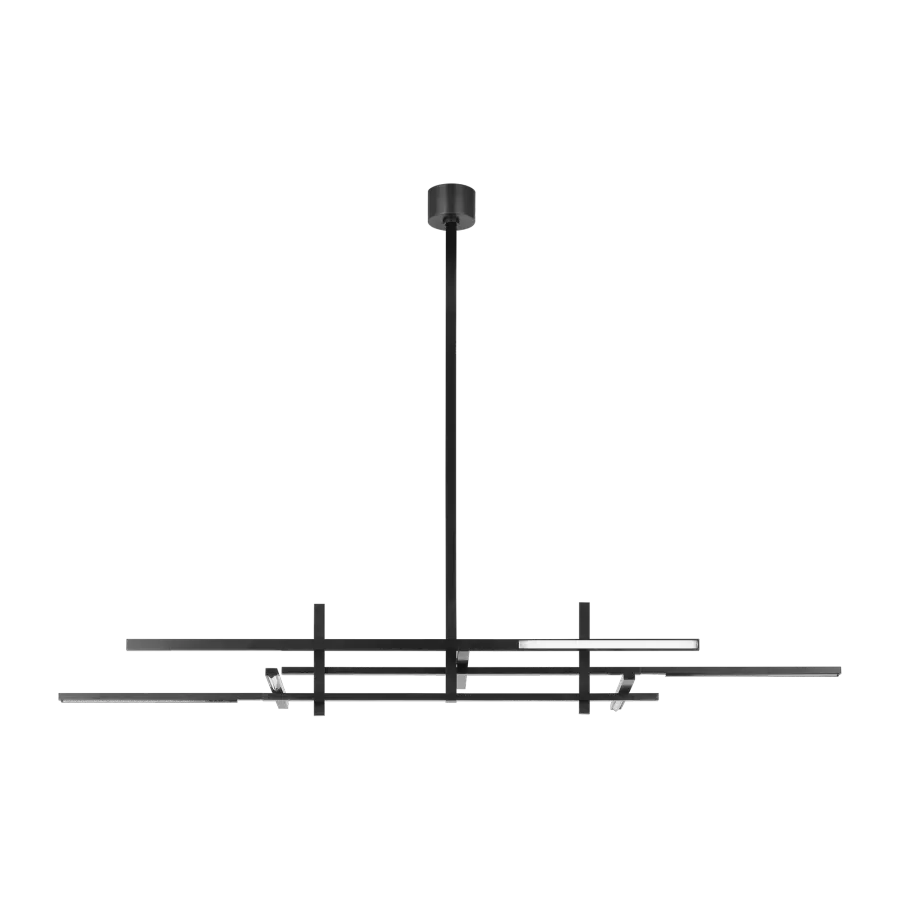 Cityscape Stacked X-Large Linear Chandelier - Image 5
