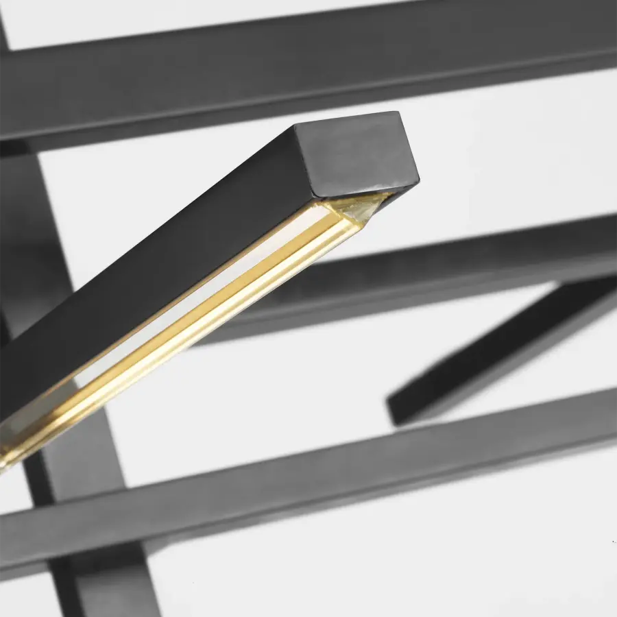 Cityscape Stacked X-Large Linear Chandelier - Image 7