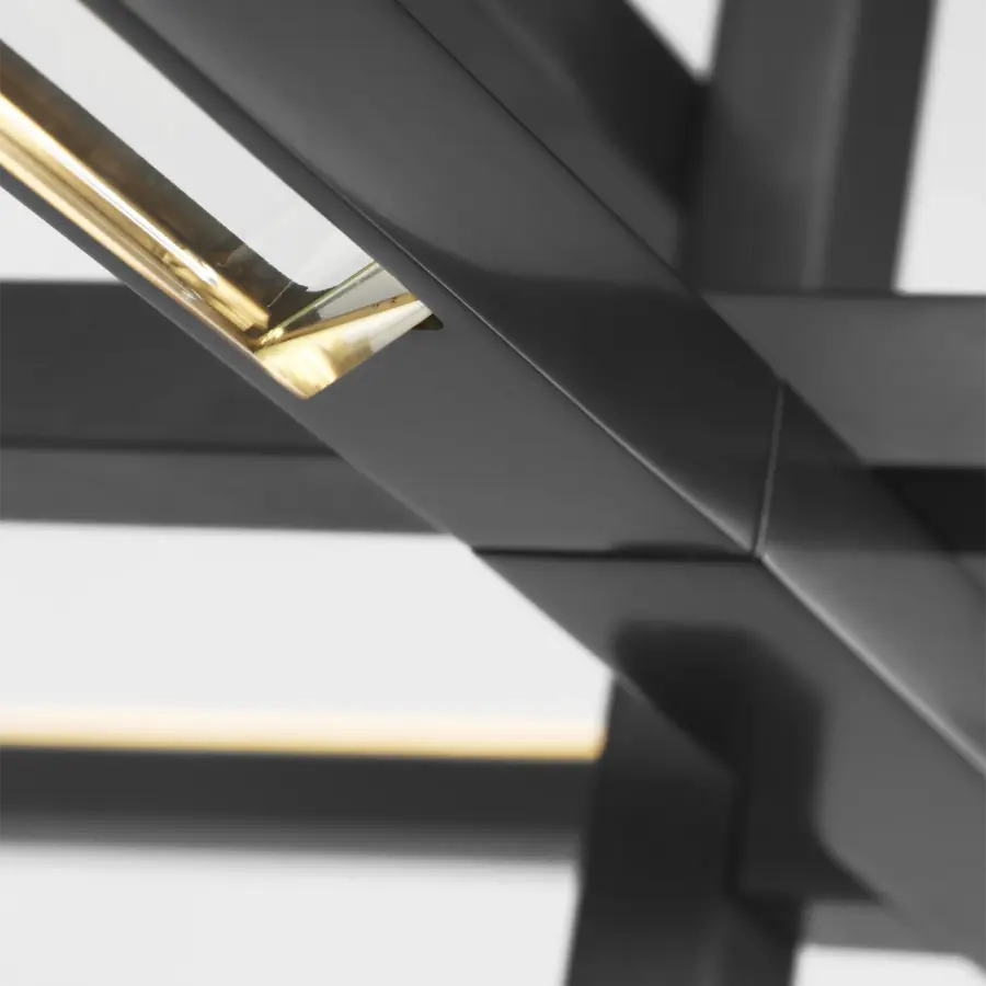Cityscape Stacked X-Large Linear Chandelier - Image 9