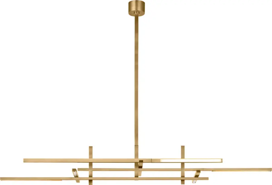 Cityscape Stacked X-Large Linear Chandelier - Image 2