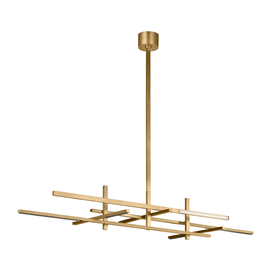 Cityscape Stacked X-Large Linear Chandelier - Image 3