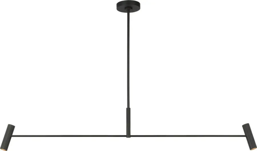 Sophisticated Linear Statement Piece with Warm LED Illumination - Image 3